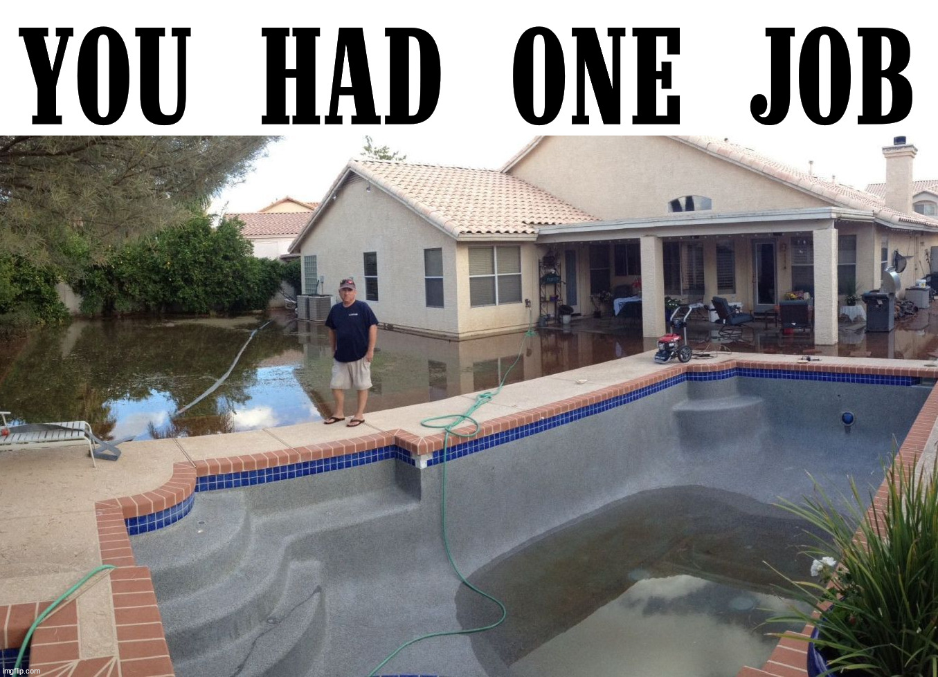 YOU HAD ONE JOB | image tagged in you had one job | made w/ Imgflip meme maker