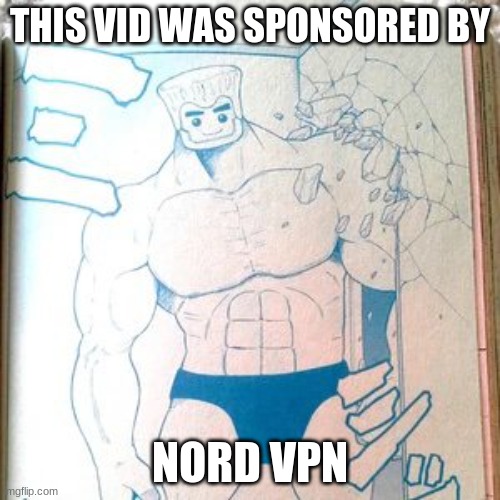 Buff zane | THIS VID WAS SPONSORED BY; NORD VPN | image tagged in buff zane | made w/ Imgflip meme maker