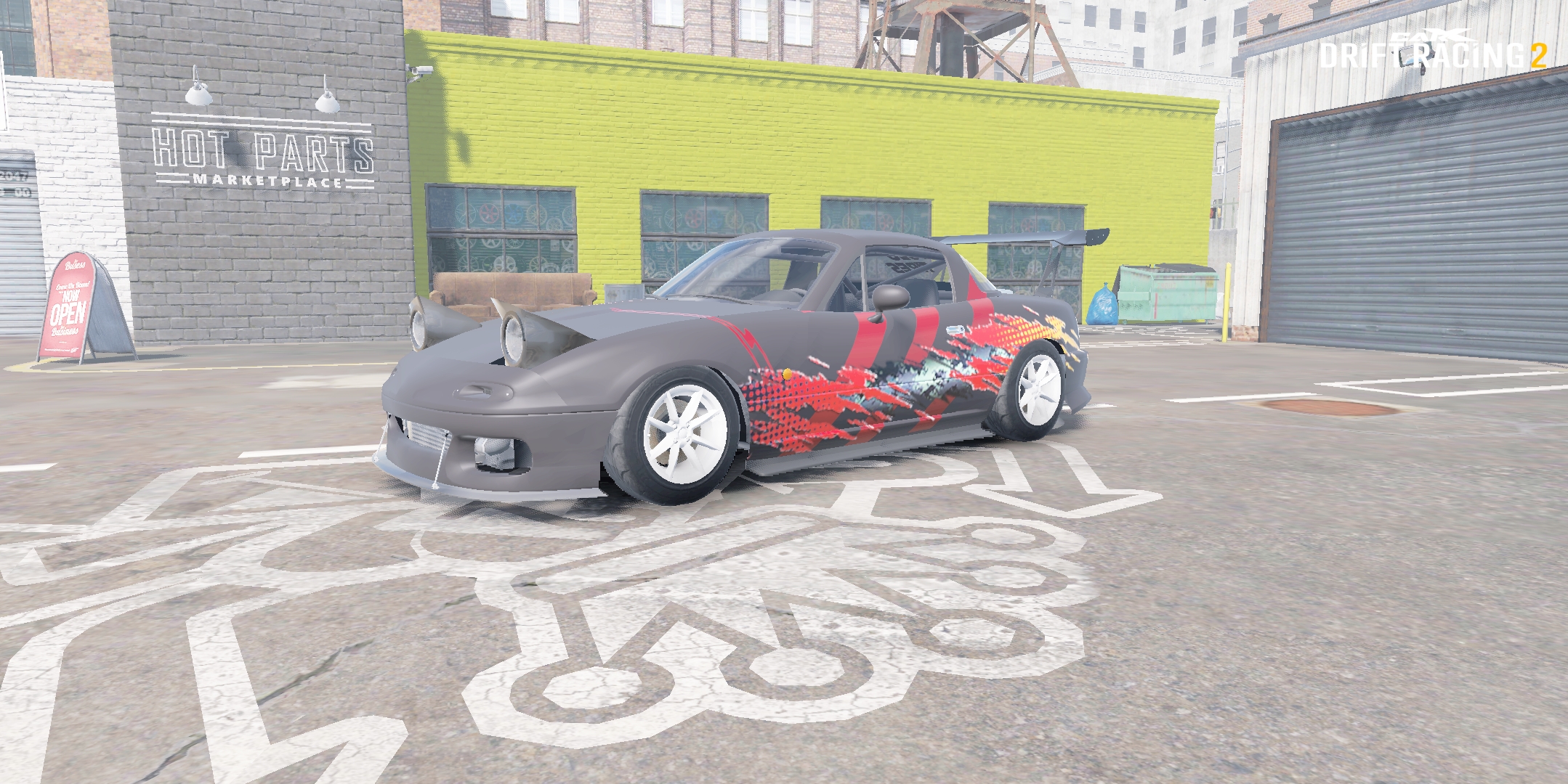 High Quality miata red and black livery but upgraded Blank Meme Template