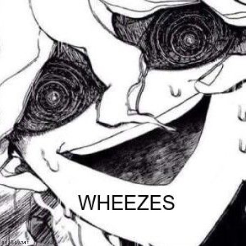 Nagito Wheeze | image tagged in nagito wheeze | made w/ Imgflip meme maker