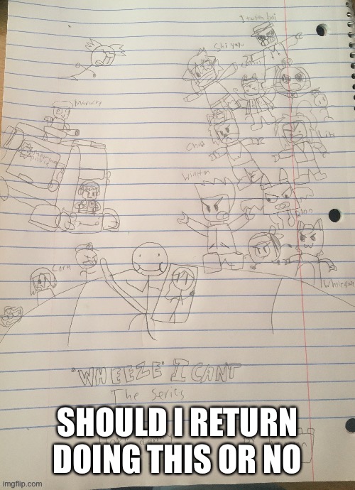 SHOULD I RETURN DOING THIS OR NO | made w/ Imgflip meme maker