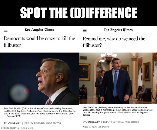 SPOT THE (D)IFFERENCE | made w/ Imgflip meme maker