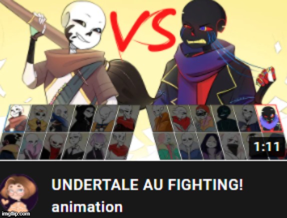 Find the reason why I screenshotted it | image tagged in undertale,au,fight,sans,find reason | made w/ Imgflip meme maker
