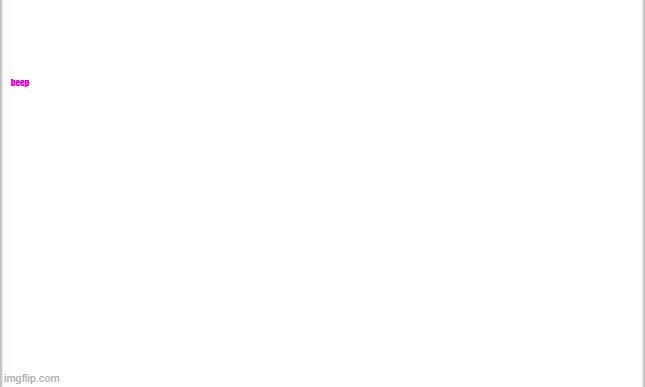 lol | beep | image tagged in white background | made w/ Imgflip meme maker