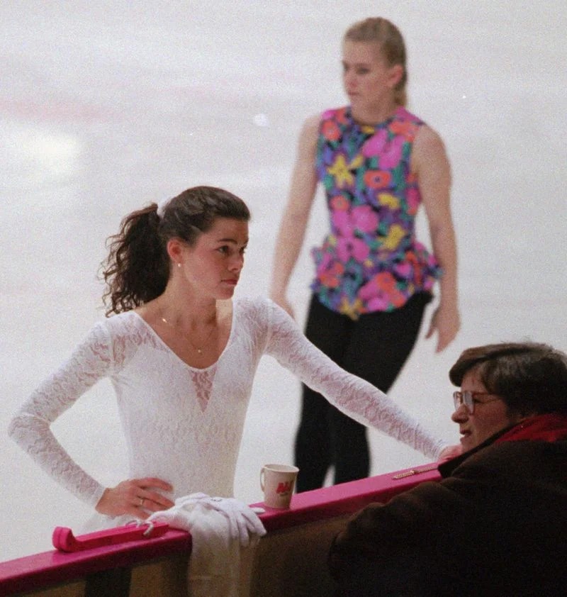 Nancy Kerrigan Tonya Harding Blank Meme Template