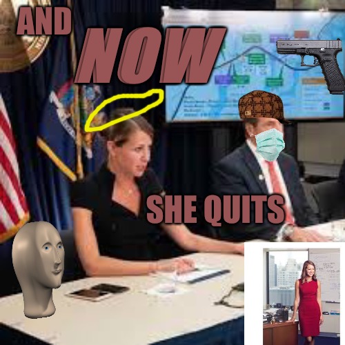 The Sinking At Albany | NOW; AND; SHE QUITS | image tagged in rats jumping ship,sinking ship,sinking,sexual assault,sexual harassment,cuomo | made w/ Imgflip meme maker