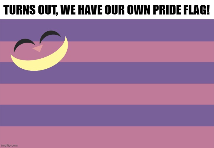Is that the Cheshire cat? xD | TURNS OUT, WE HAVE OUR OWN PRIDE FLAG! | image tagged in cheshire cat,mad pride,pride flag,memes,mad,pride | made w/ Imgflip meme maker