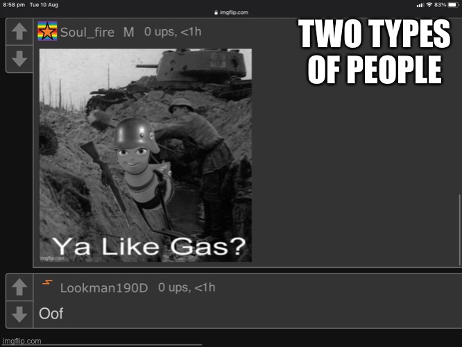 TWO TYPES OF PEOPLE | image tagged in e | made w/ Imgflip meme maker