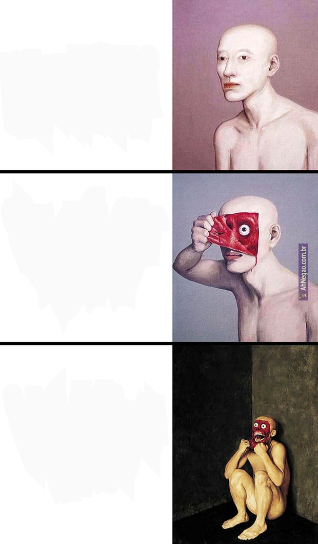 Agony Blank Meme Template