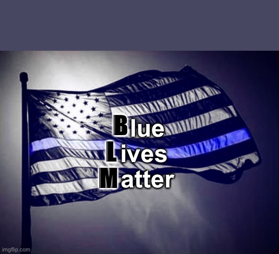 That’s my definition of BLM | B
 L
M; lue
ives 
atter | image tagged in blue lives matter,memes,politics,america | made w/ Imgflip meme maker