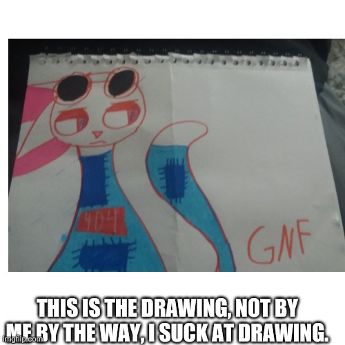THIS IS THE DRAWING, NOT BY ME BY THE WAY, I SUCK AT DRAWING. | made w/ Imgflip meme maker