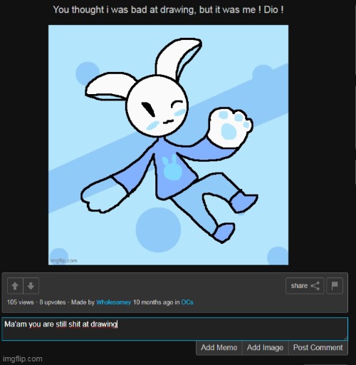 made w/ Imgflip meme maker