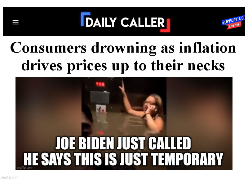 Joe Biden Offers Words Of Encouragement To Worried Consumers | image tagged in joe biden,democrats,budget,deficit spending,inflation,woke and broke | made w/ Imgflip meme maker