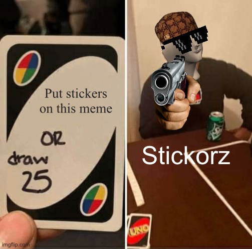 Uno Reverse Card Meme  Meme stickers, Weird stickers, Uno cards
