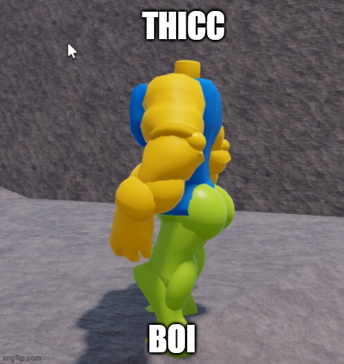 Thicc noob - Imgflip