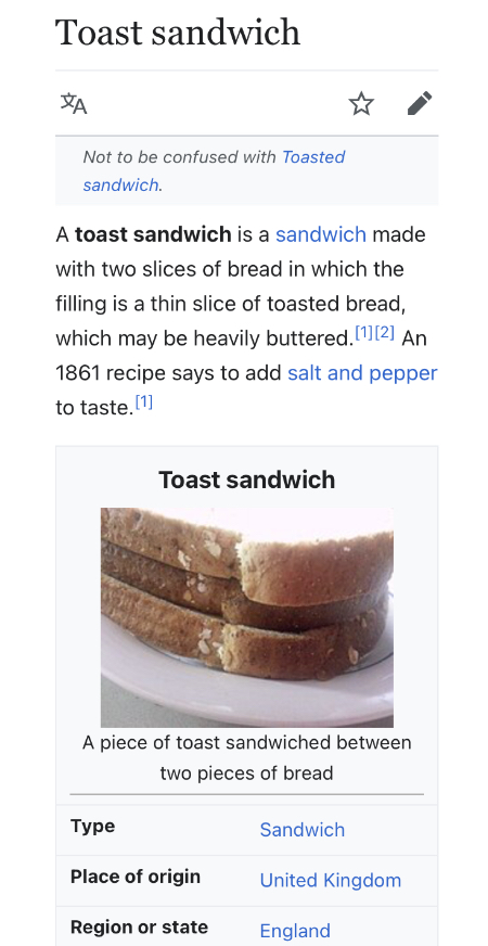 Toast sandwich Blank Meme Template
