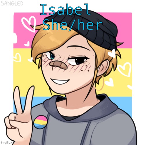 Isabel 
She/her | made w/ Imgflip meme maker