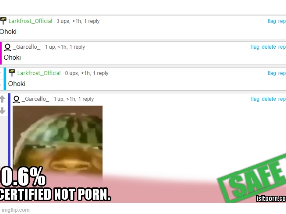 image tagged in isitp0rn,yes | made w/ Imgflip meme maker