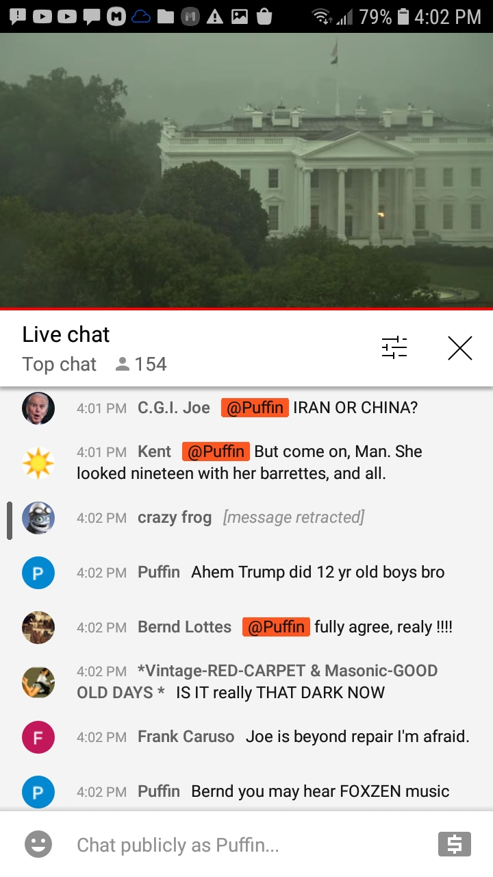 High Quality EarthTV WH Chat 8-10-21 #3 Blank Meme Template