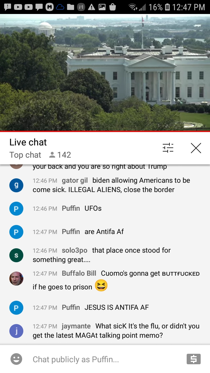 High Quality EarthTV WH Chat 8-10-21 #18 Blank Meme Template