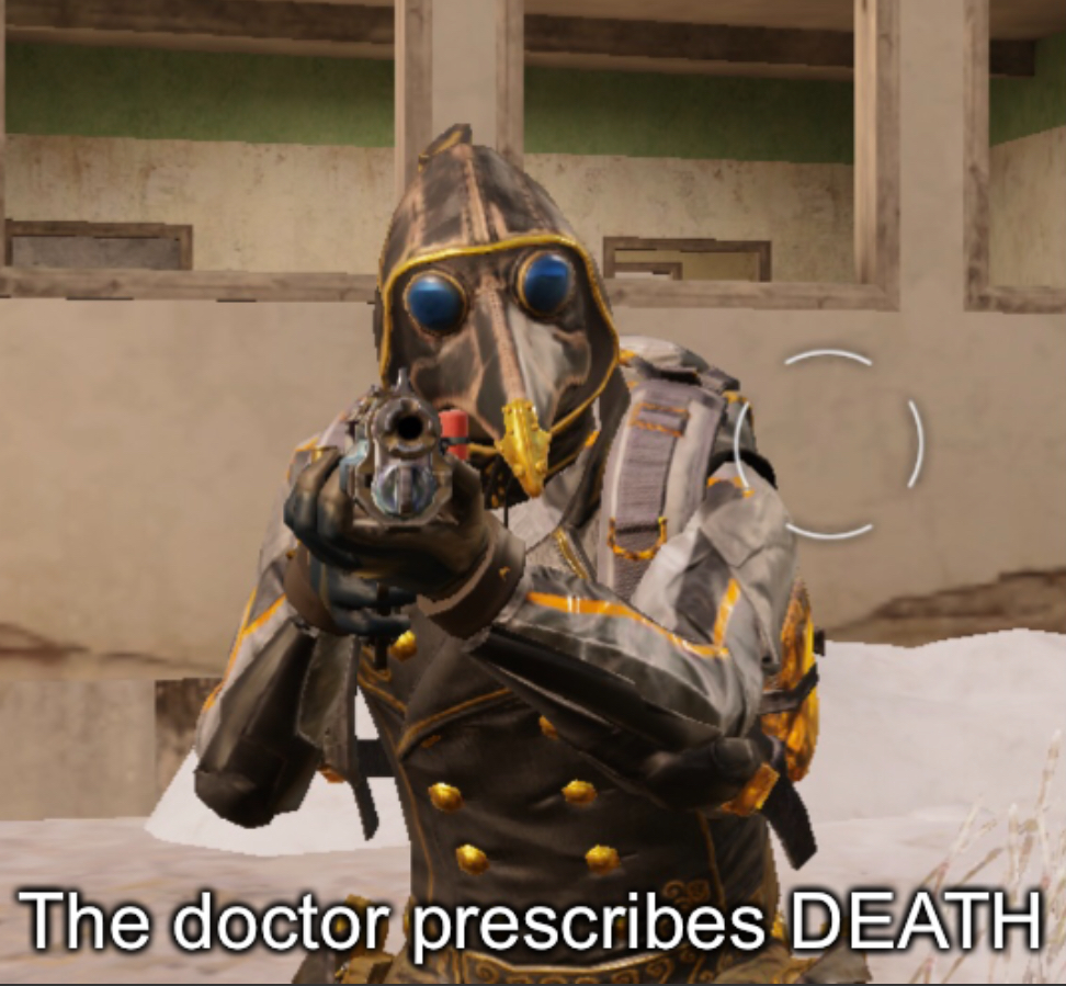 High Quality The doctor prescribes DEATH Blank Meme Template