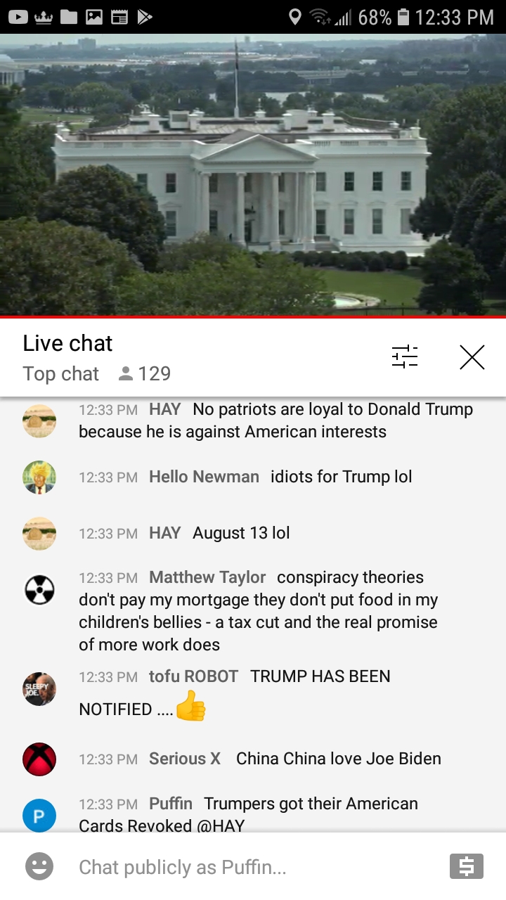 High Quality EarthTV WH chat 7-15-21 #52 Blank Meme Template