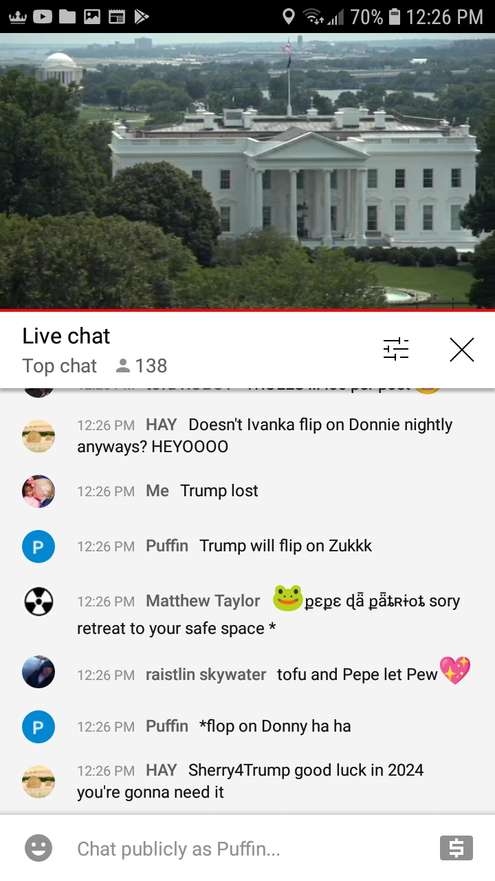 High Quality EarthTV WH chat 7-15-21 #54 Blank Meme Template