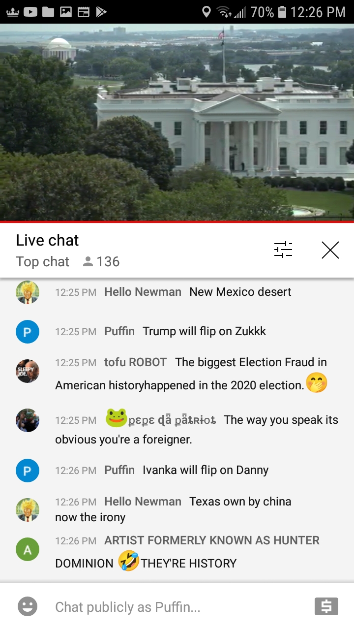 EarthTV WH chat 7-15-21 #57 Blank Meme Template