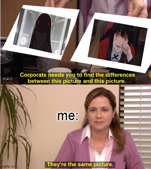 ofc | me: | image tagged in memes,they're the same picture | made w/ Imgflip meme maker