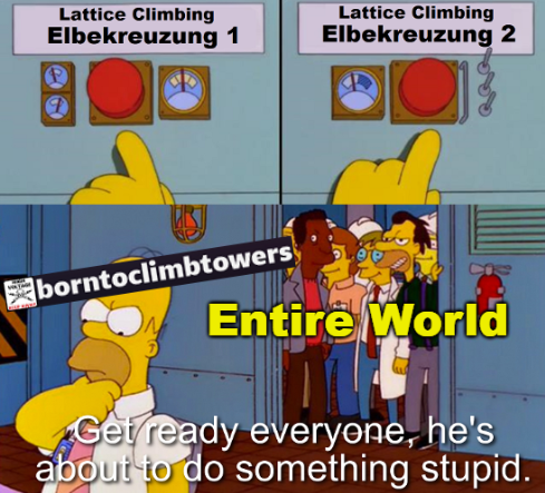 High Quality Simpsons ''BTC Climber'' Blank Meme Template