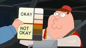 racist peter griffin family guy Blank Meme Template
