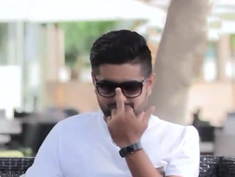 High Quality Babar Azam Blank Meme Template