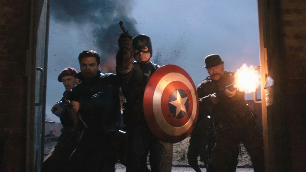 Captain America Howling Commandos Blank Meme Template