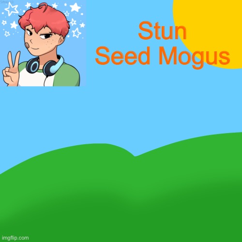 LuckyGuy_17 Picrew Announcement | Stun Seed Mogus | image tagged in luckyguy_17 picrew announcement | made w/ Imgflip meme maker