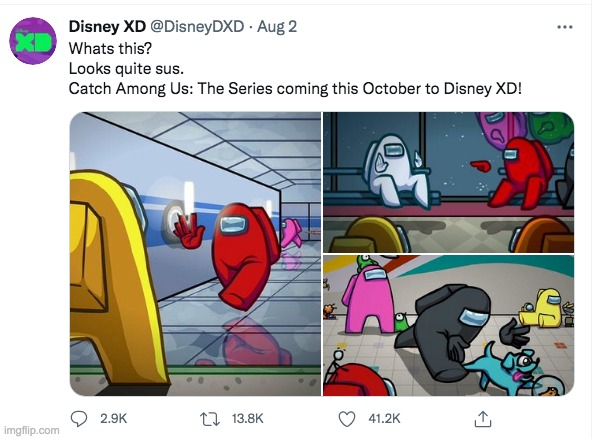 disney xd tweet | image tagged in disney xd tweet | made w/ Imgflip meme maker