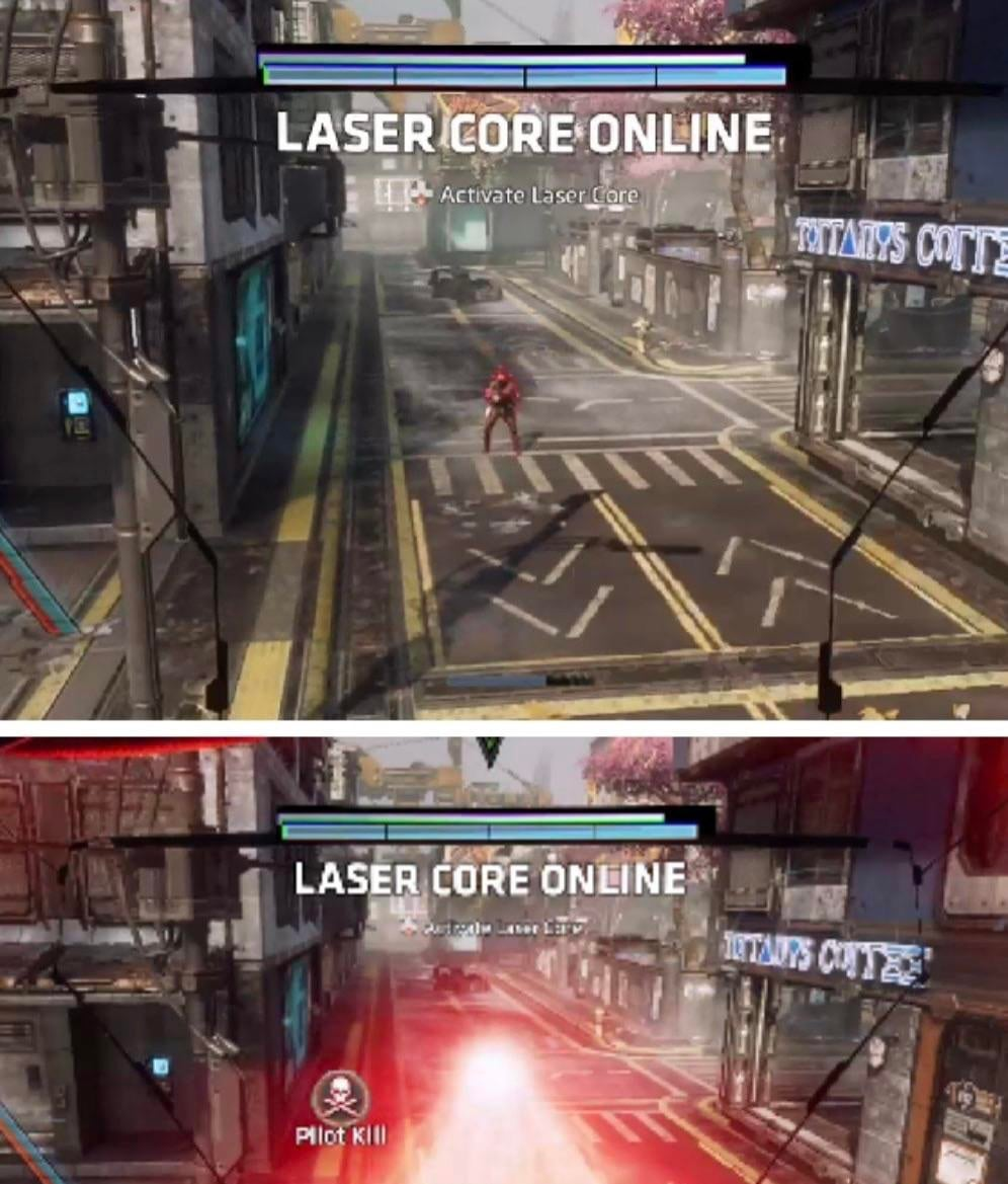 Titanfall laser core Blank Meme Template