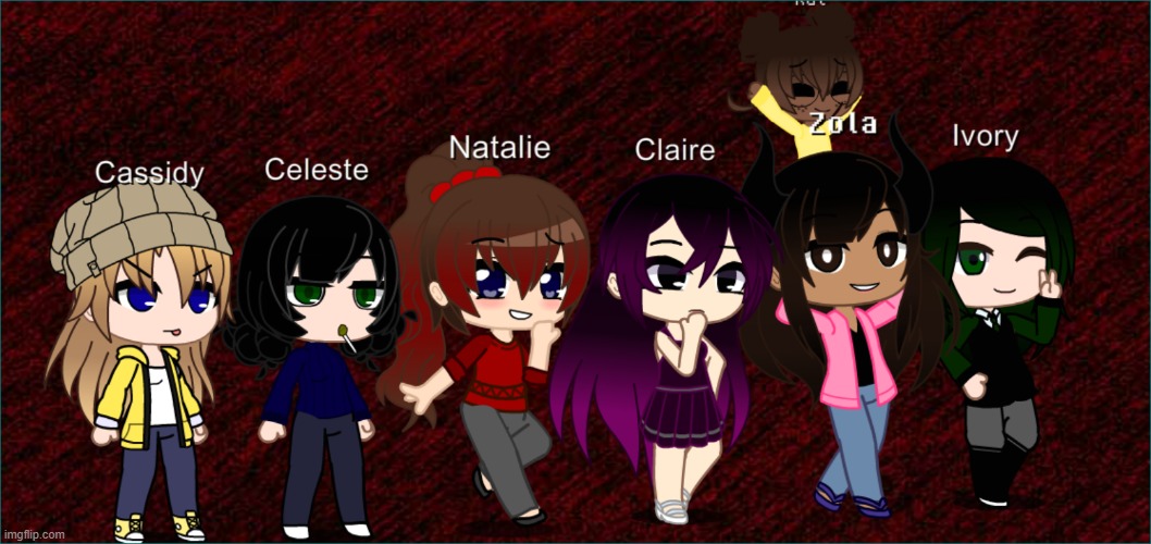 All of my OCs! Hope you like them!! :) If you want to rp with them hmu and we can do it in Role_Play | made w/ Imgflip meme maker