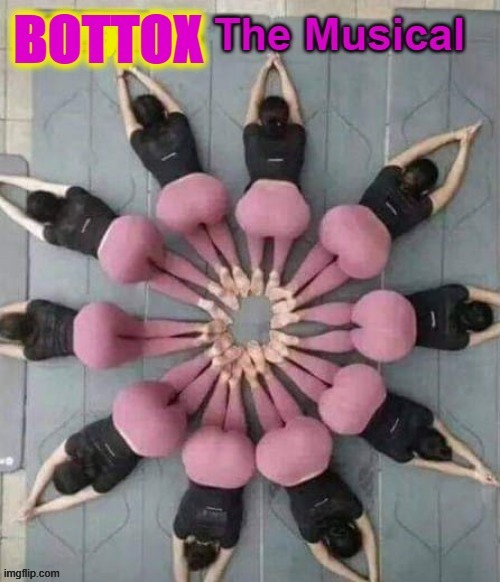 BOTTOX - The Musical | image tagged in dat ass | made w/ Imgflip meme maker