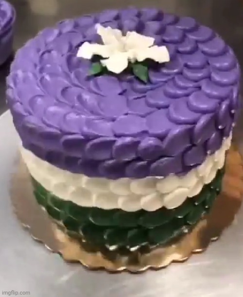 Genderqueer cake | made w/ Imgflip meme maker