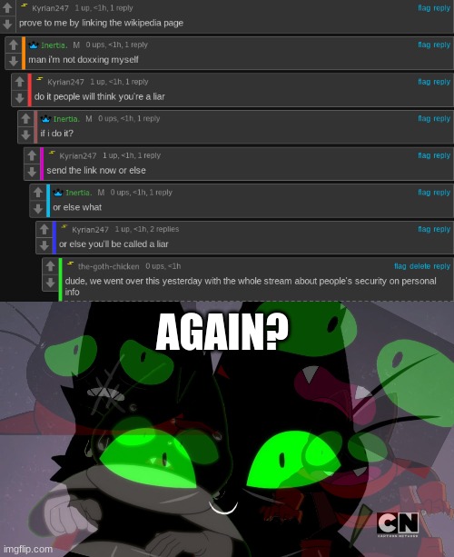 man.... we went over this yesterday as a whole...... | AGAIN? | image tagged in mao mao hide the pain | made w/ Imgflip meme maker