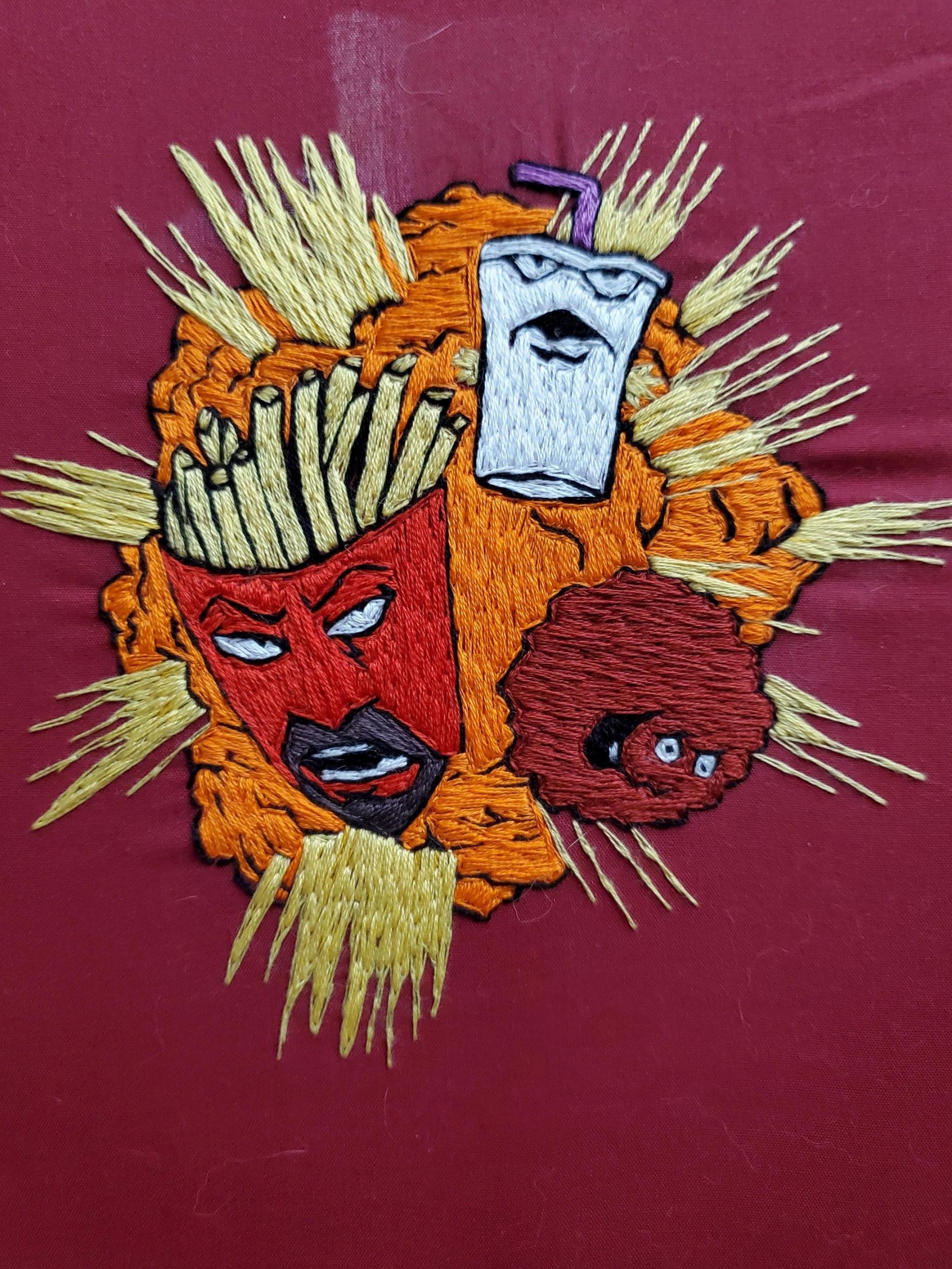 High Quality Aqua Teen Hunger Force Number One in the Hood G Blank Meme Template