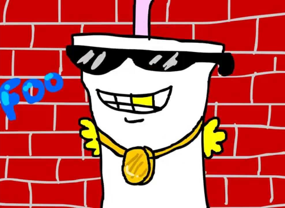 High Quality Aqua Teen Hunger Force Number One in the Hood G Blank Meme Template