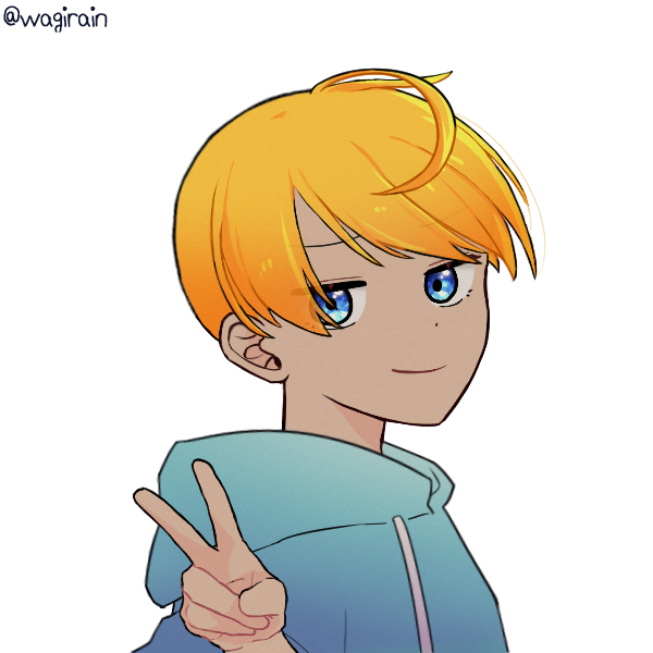 High Quality LuckyGuy_17 Picrew 2 Blank Meme Template