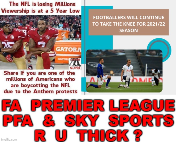 R   U  THICK ? | FA  PREMIER LEAGUE
PFA  &  SKY  SPORTS
R  U  THICK ? | image tagged in england football | made w/ Imgflip meme maker