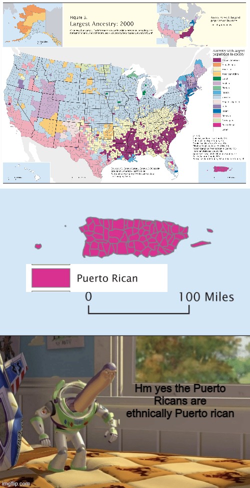 Puerto Rico |  Hm yes the Puerto Ricans are ethnically Puerto rican | image tagged in hmm yes,captain obvious,puerto rico,ethnic | made w/ Imgflip meme maker