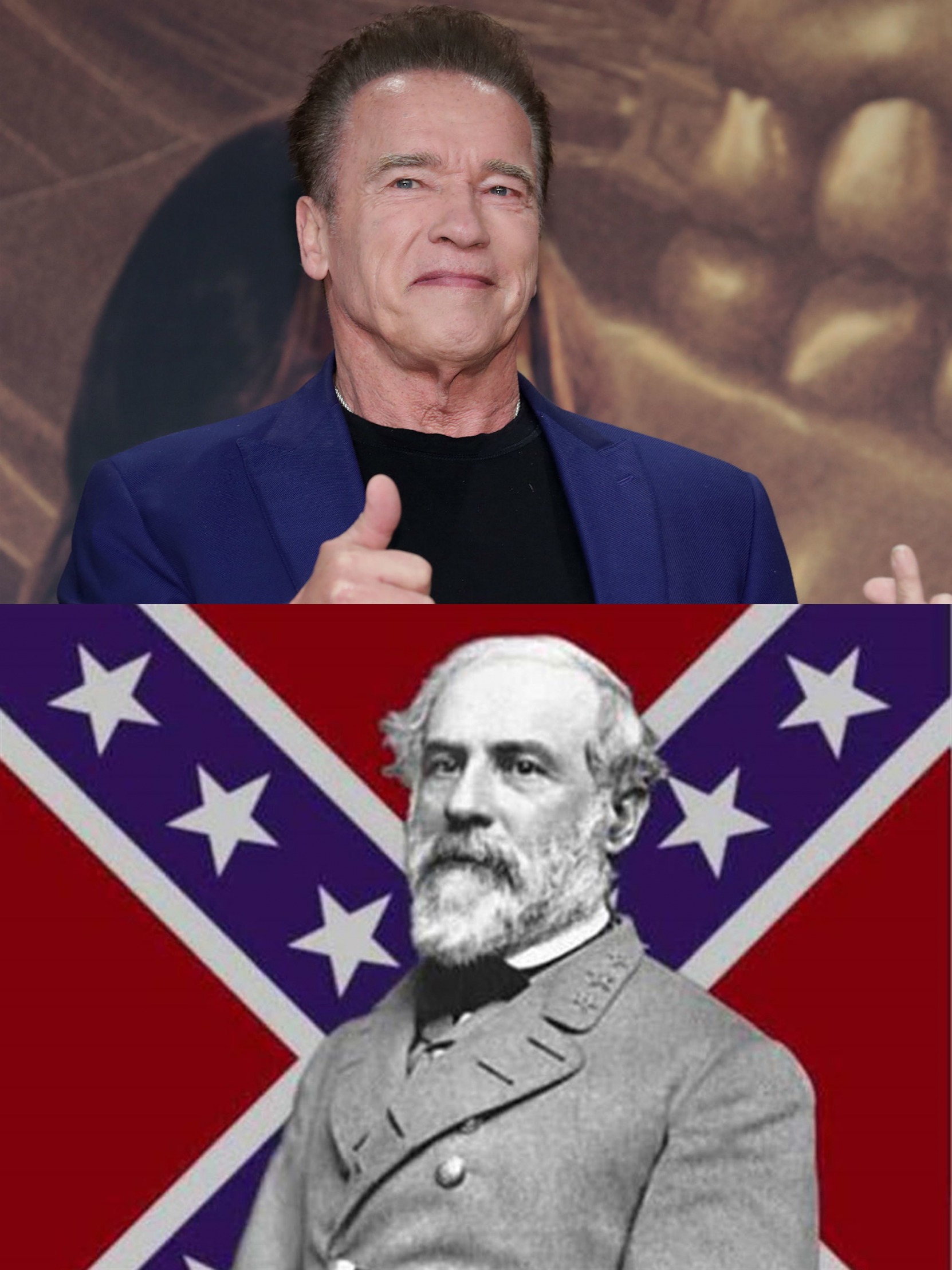 Confederate Terminator Blank Meme Template