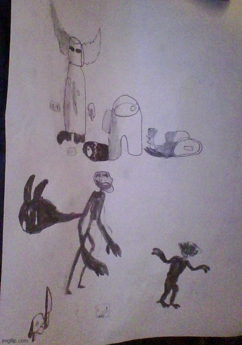 doodles n' sketches i made during science class | made w/ Imgflip meme maker