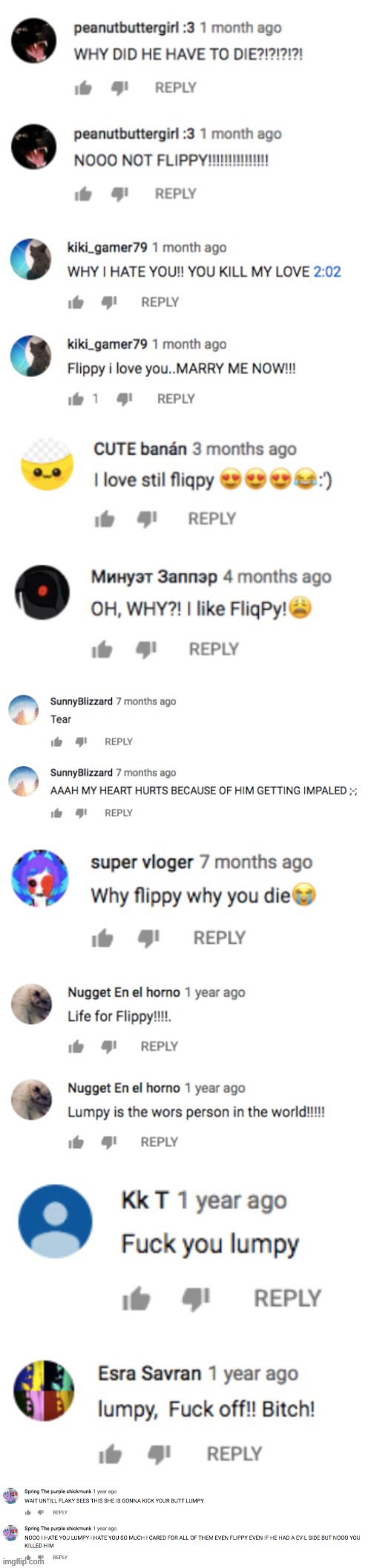 flippy simps not realising flippy is taken | made w/ Imgflip meme maker