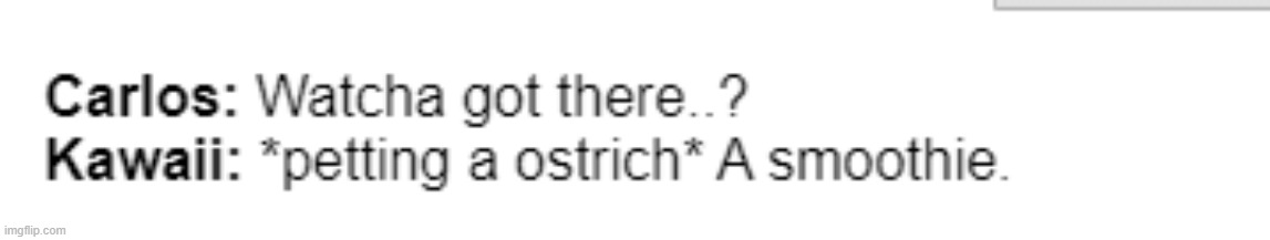 Milk: KAWAII HAS NO BRAINCELLS! | Kawaii: oh you take that back you little shit | made w/ Imgflip meme maker