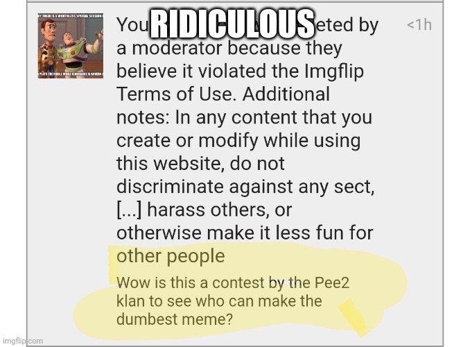 RIDICULOUS | made w/ Imgflip meme maker